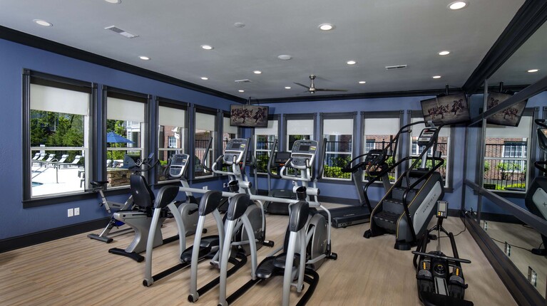 Fitness Center with Cardio Equipment