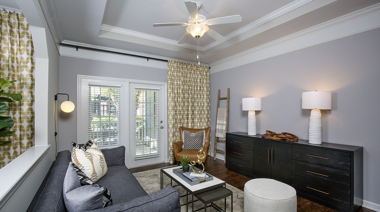 Living Room with Natural Light and Patio Access